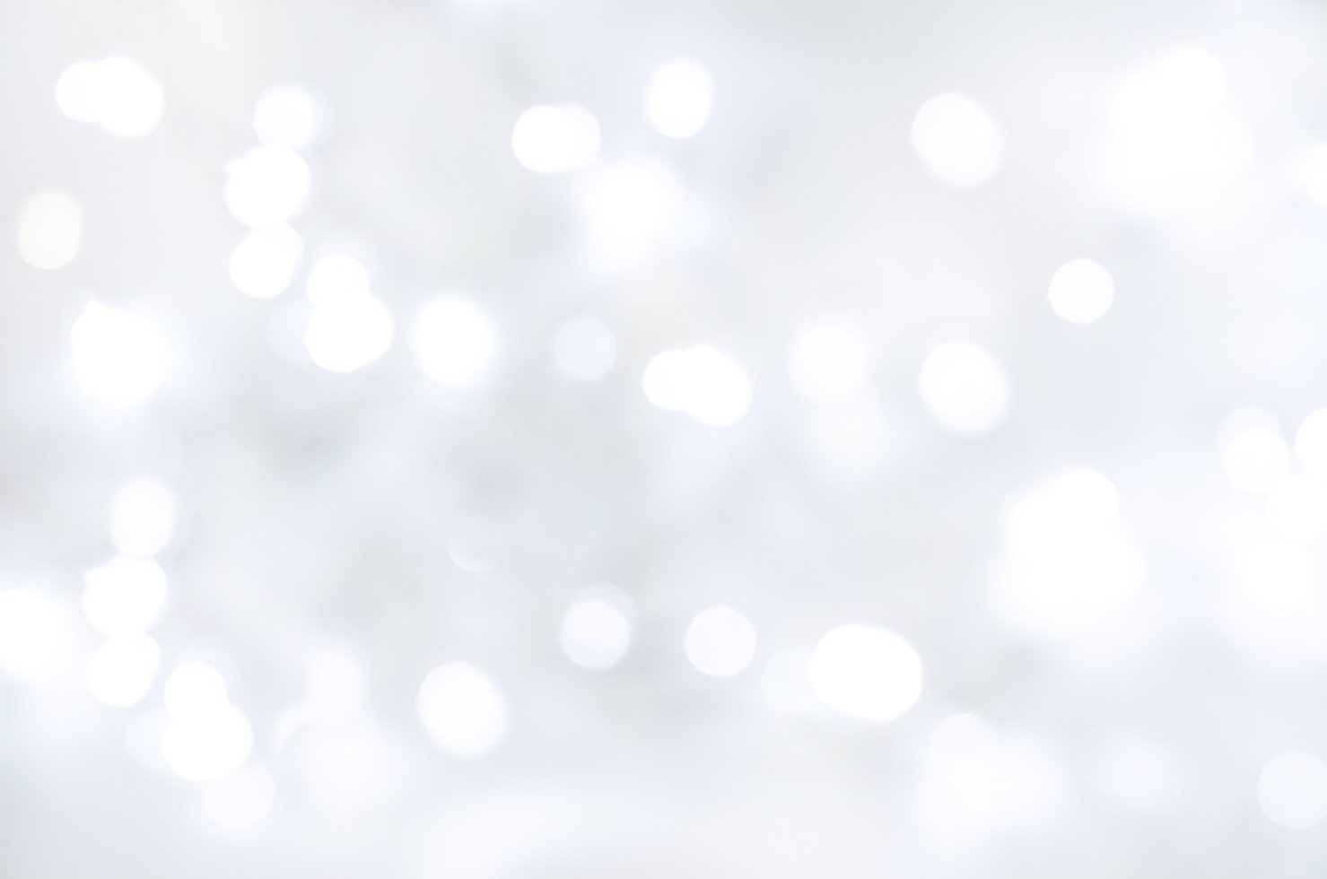 White Bokeh Lights Background